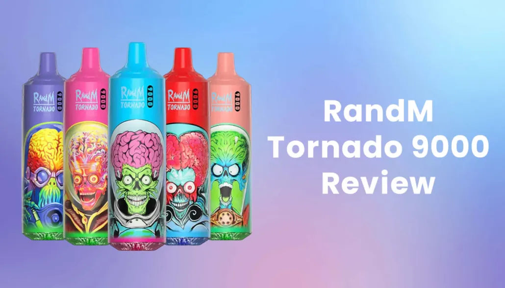 RandM Tornado 9000 Einweg-E-Zigarette im Test: Funktionen und Geschmacksrichtungen