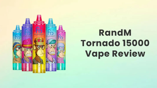 Testbericht zur RandM Tornado 15000 Vape