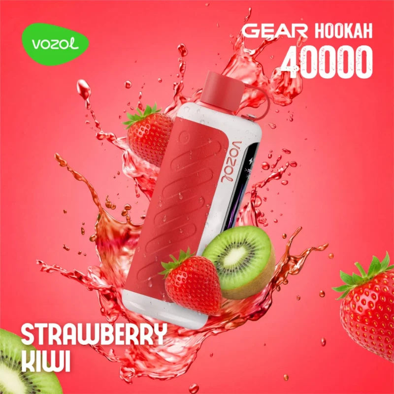 40K Züge Strawberry Kiwi Vozol Gear Hookah Vape