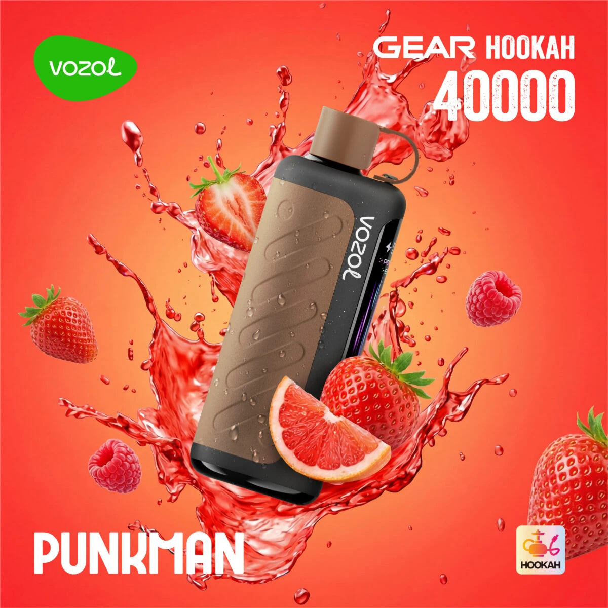 PUNKMAN Geschmack Vozol Gear Hookah 40K Vape