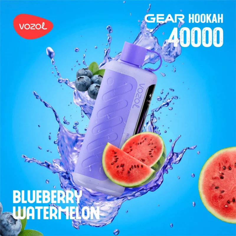 Vozol Gear Hookah 40K Geschmack Blueberry Watermelon