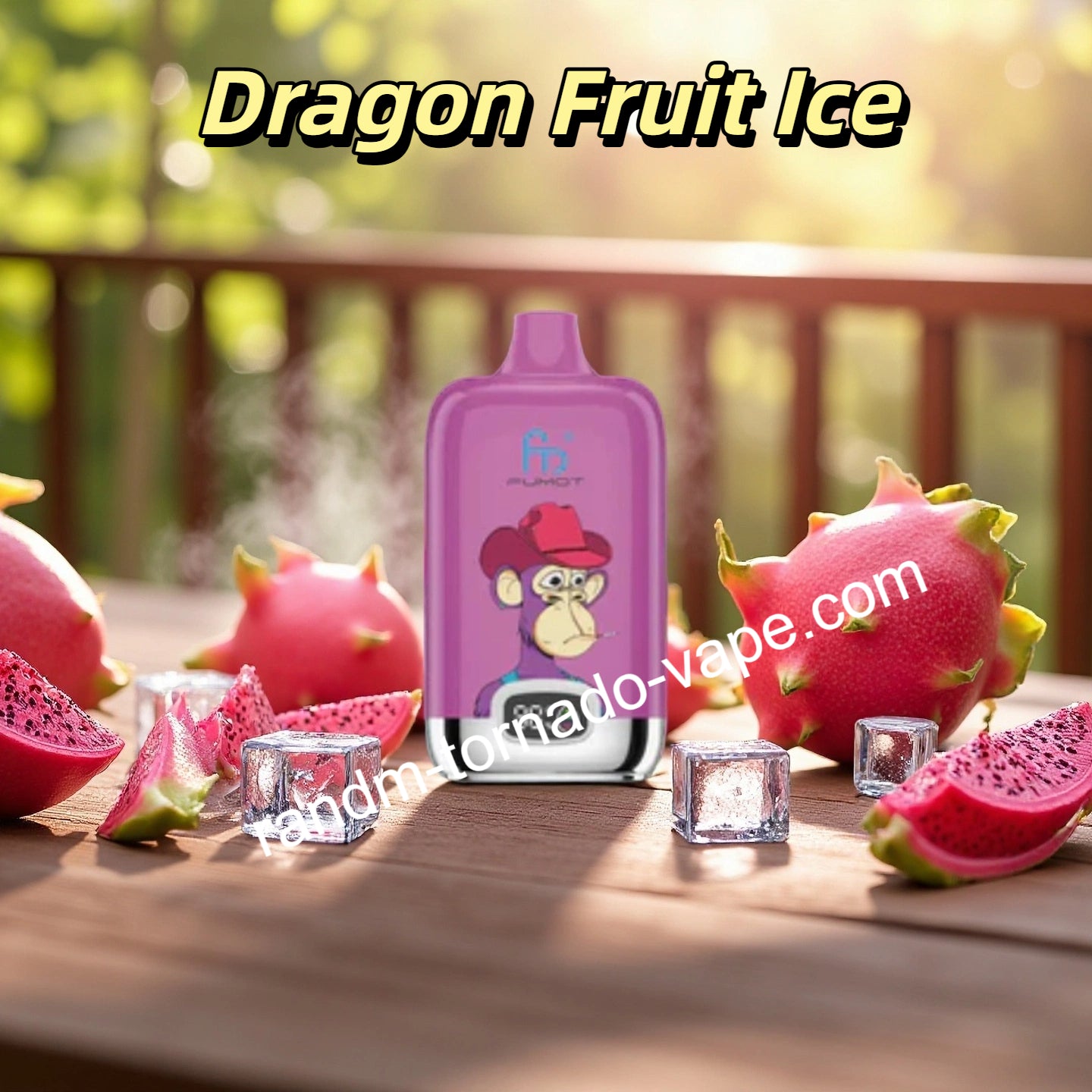 RandM Digital Box 12000 Dragon Fruit Ice Randmtornadovape RandM Digital Box 12000 Dragon Fruit Ice Randmtornadovape