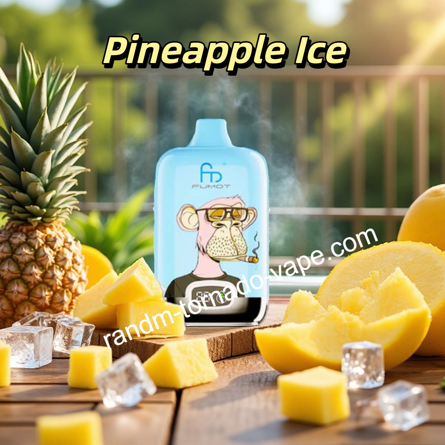 RandM Tornado 12000 Pineapple Ice