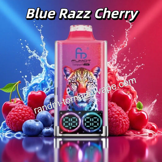 RandM Tornado 40000 – Blue Razz Cherry