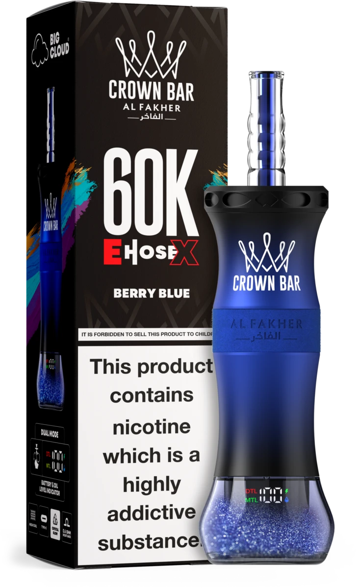 Al Fakher E-Hose X 60000 Puffs BERRY BLUE