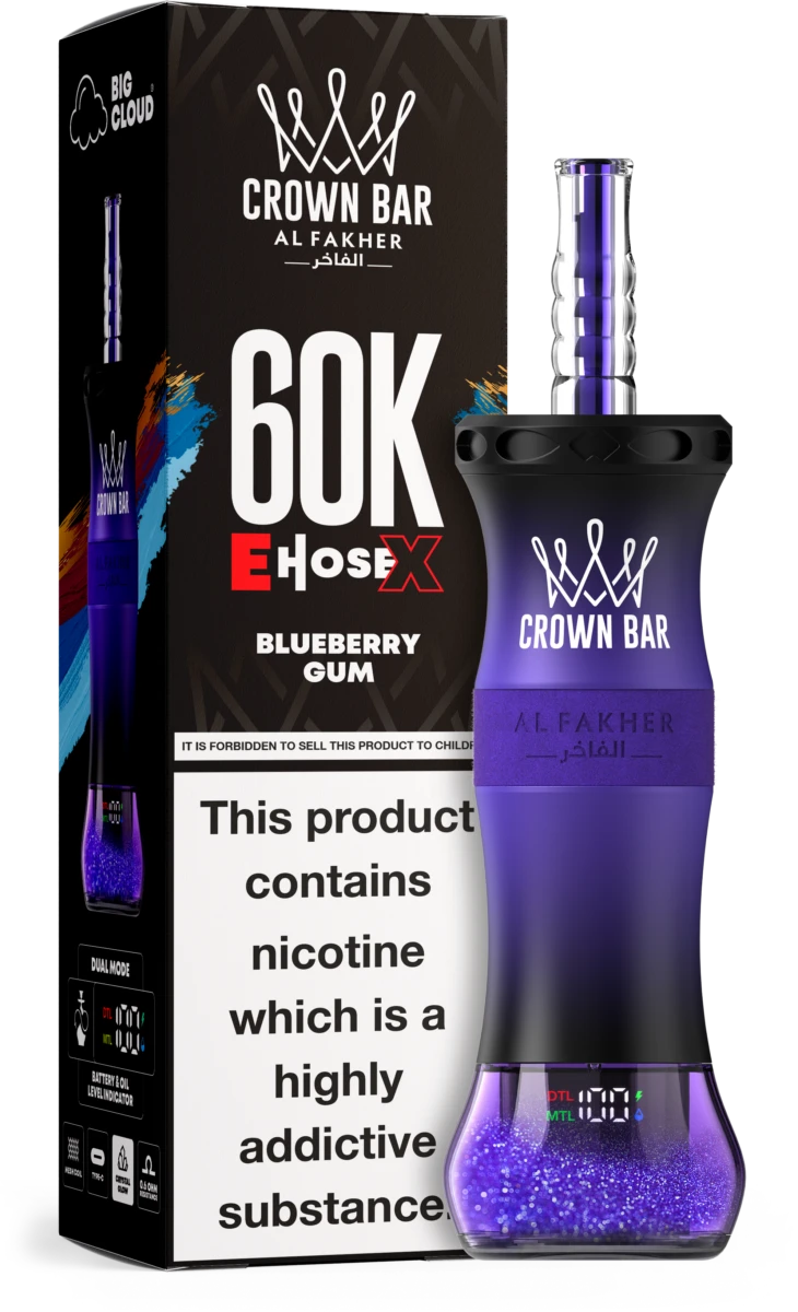 Al Fakher E-Hose X 60000 Züge Blueberry Gum