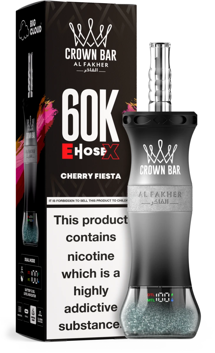 Cherry Fiesta Geschmack Al Fakher E-Hose X 60K Vape