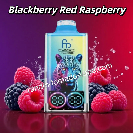 Blackberry Red Raspberry RandM Tornado 40000 Vape