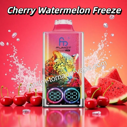 Cherry Watermelon Freeze RandM Tornado 40000 Puffs