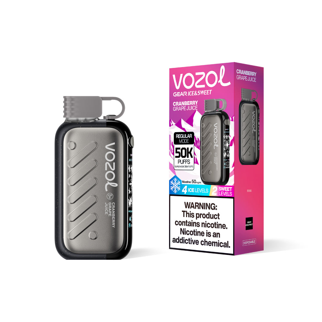 Jus de canneberge et de raisin VOZOL Gear 50K Puffs