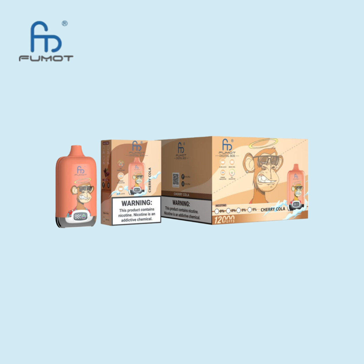 RandM 12000 Vape Cherry Cola