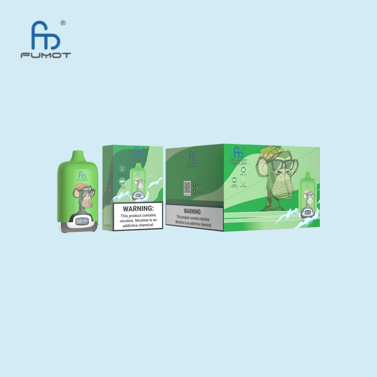 Fumot RandM Tornado 12000 Züge Apple Cinnamon