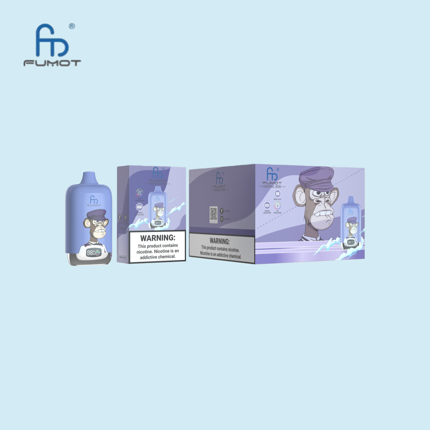 randm 12000 Züge Blue Razz Lemonade