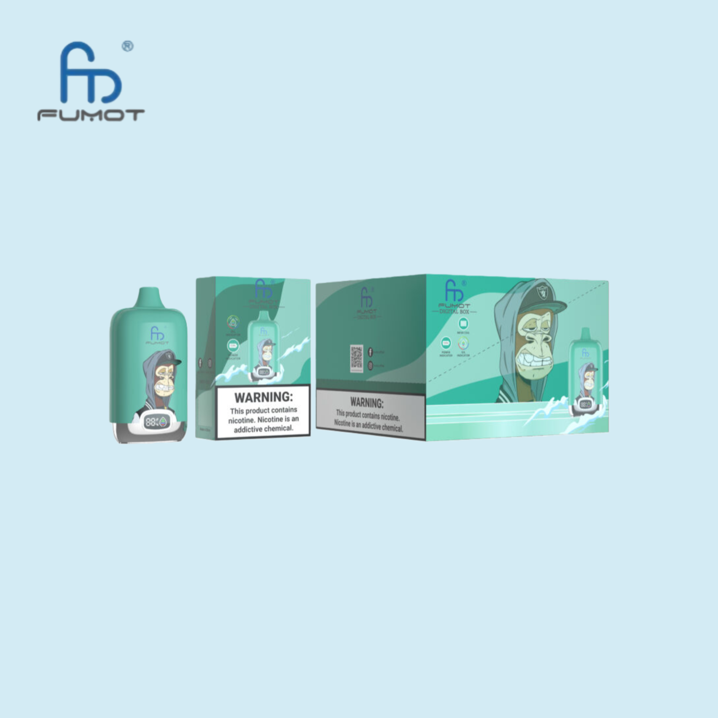 Watermelon Bubblegum RandM Vape Digital Box 12000