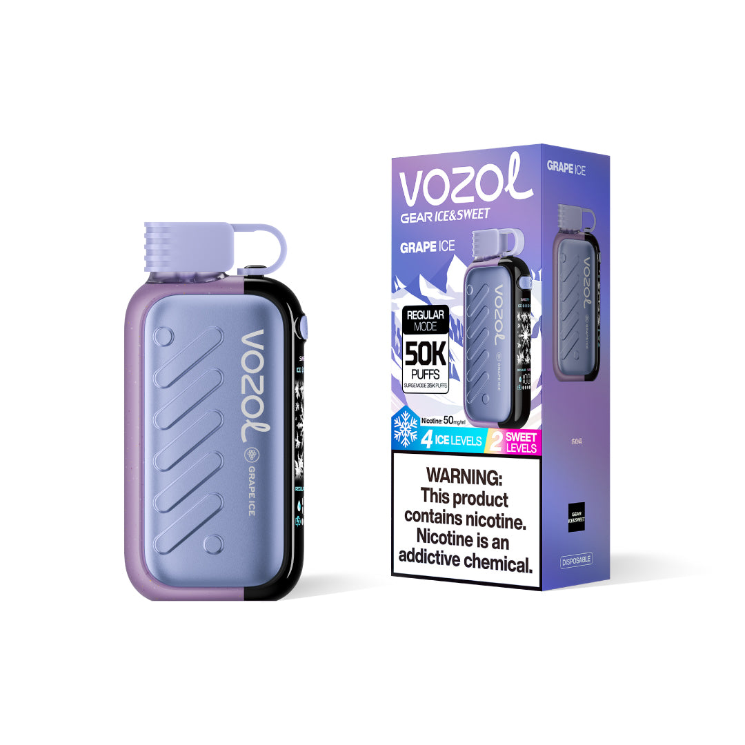 Vapeur Vozol Gear 50K Grape Ice