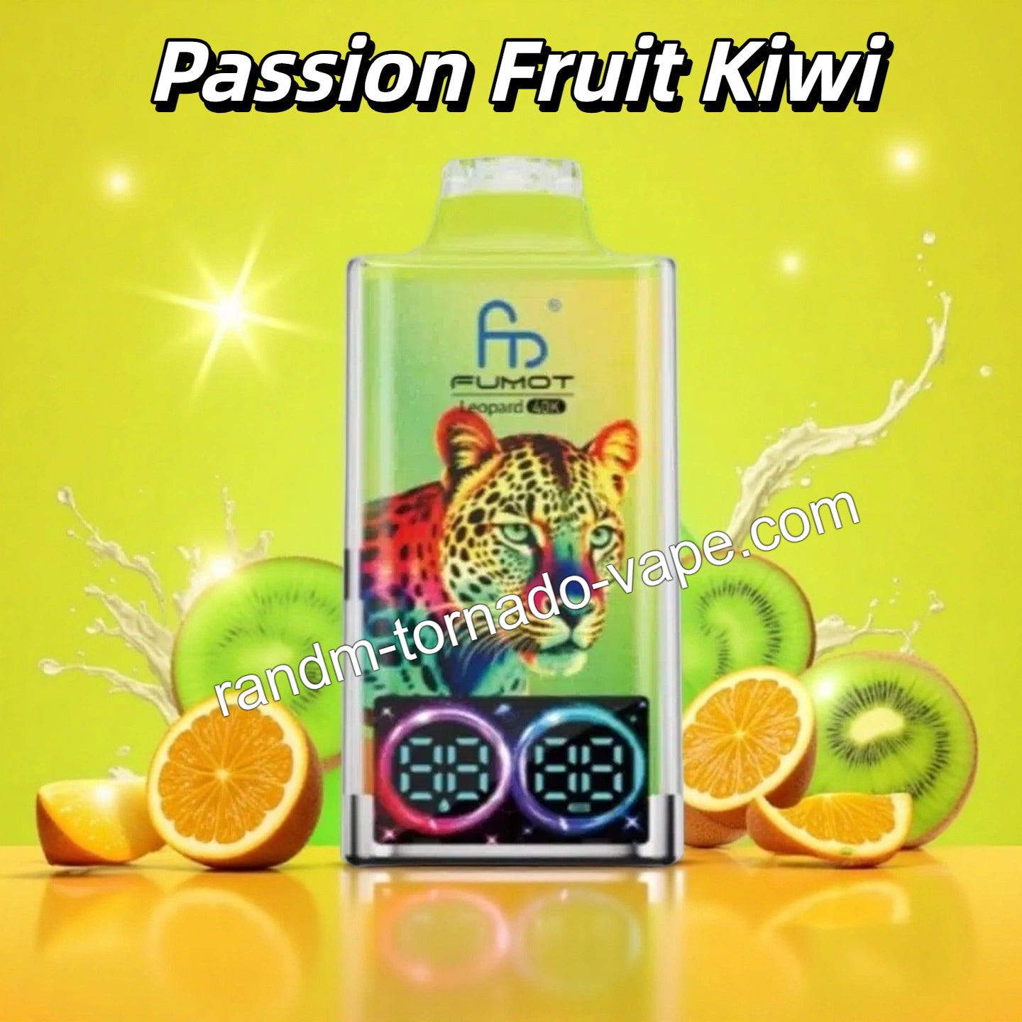 Passion Fruit Kiwi RandM Tornado 40000
