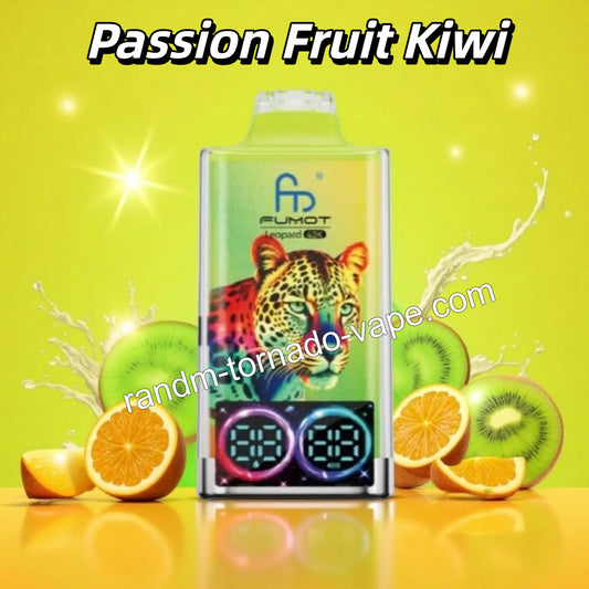 Passion Fruit Kiwi RandM Tornado 40000