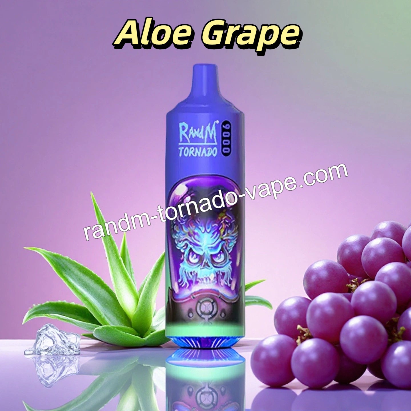 RandM Tornado 9000 Züge Aloe Grape
