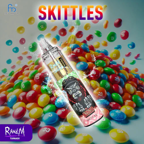 RandM Tornado 7000 Puffs Vape Skittles