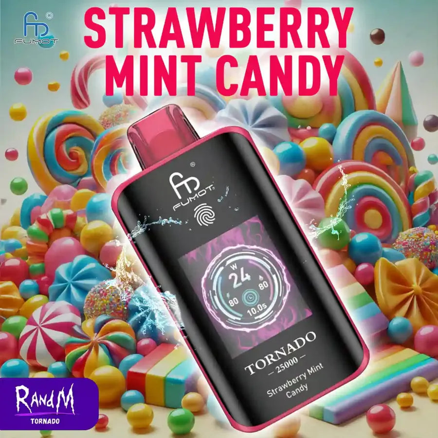 Strawberry Mint Candy 25000 Puffs
