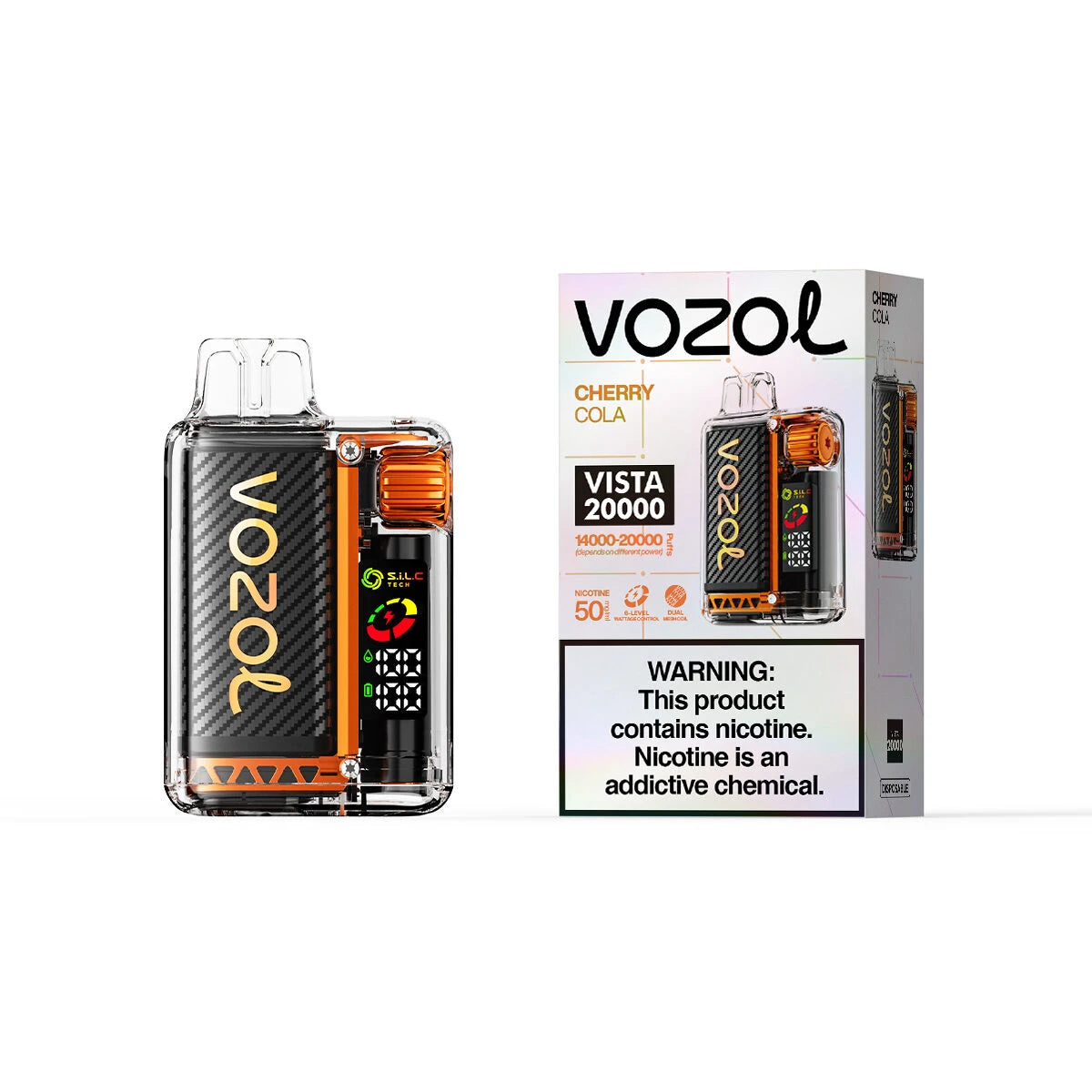 VOZOL Vape Vista 20000 Puffs Cherry Cola