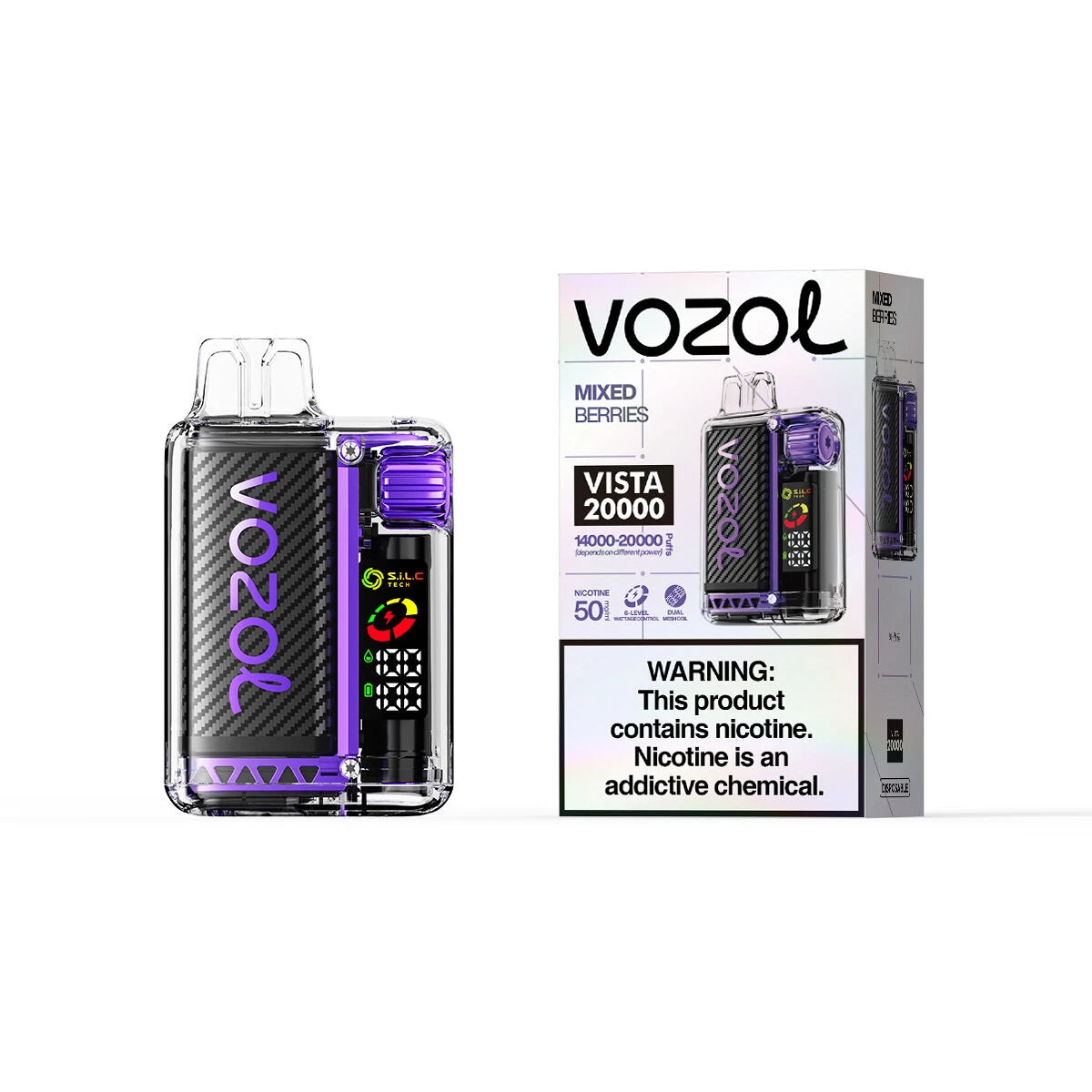 VOZOL Vista 20000 Puffs Mixed Berries