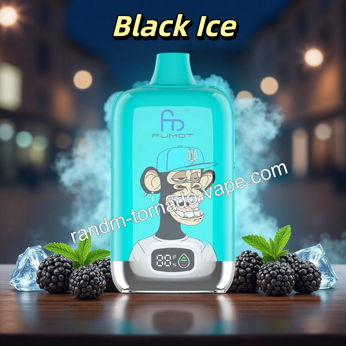 RandM Tornado 12000 Zge Black Ice Randmtornadovape RandM Tornado 12000 Zge Black Ice Randmtornadovape