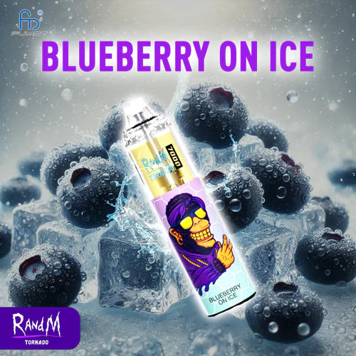 RandM Tornado 7000 - Blueberry on Ice