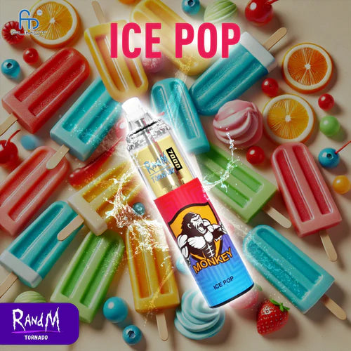 RandM Tornado 7000 Vape Ice Pop Geschmack