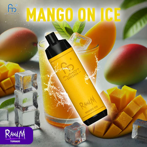 RandM Shisha 10000 Puffs Mango On Ice