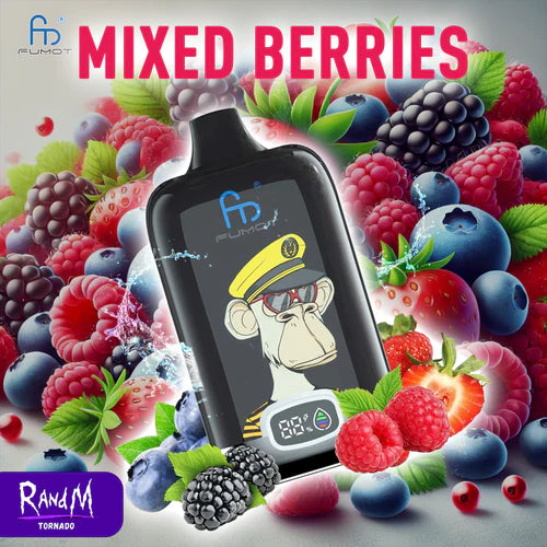 RandM Tornado 12000 Puffs Mixed Berries
