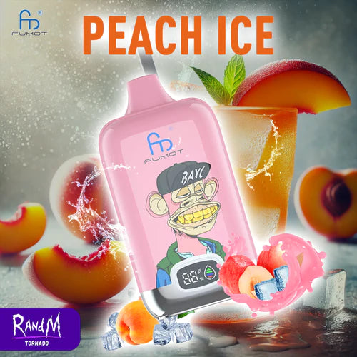 RandM Tornado 12000 Vape Peach Ice