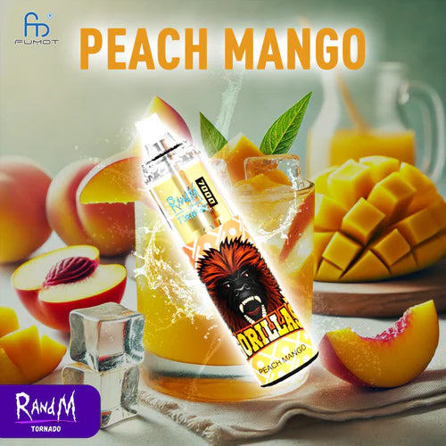 RandM Tornado 7000 Puffs Peach Mango