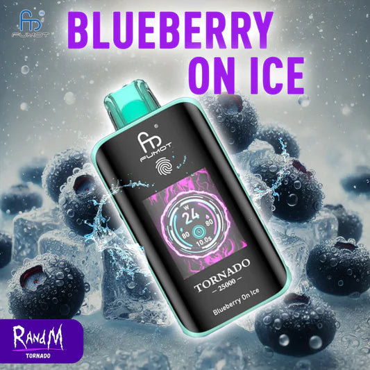 RandM Tornado 25K Vape Blueberry on Ice