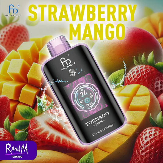 RandM Tornado 25000 Züge Strawberry Mango