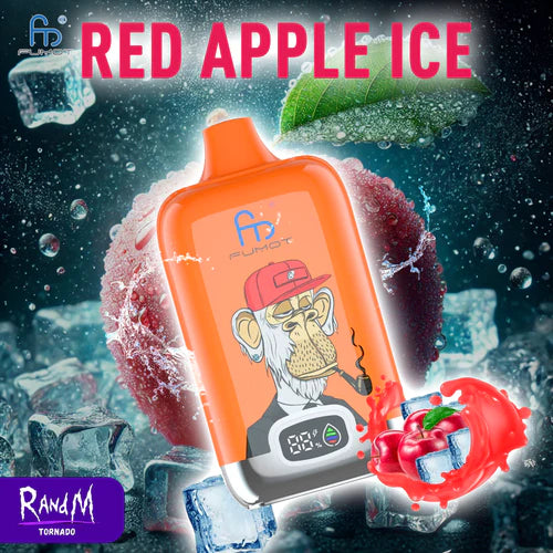 RandM Tornado 12000 Züge Red Apple Ice