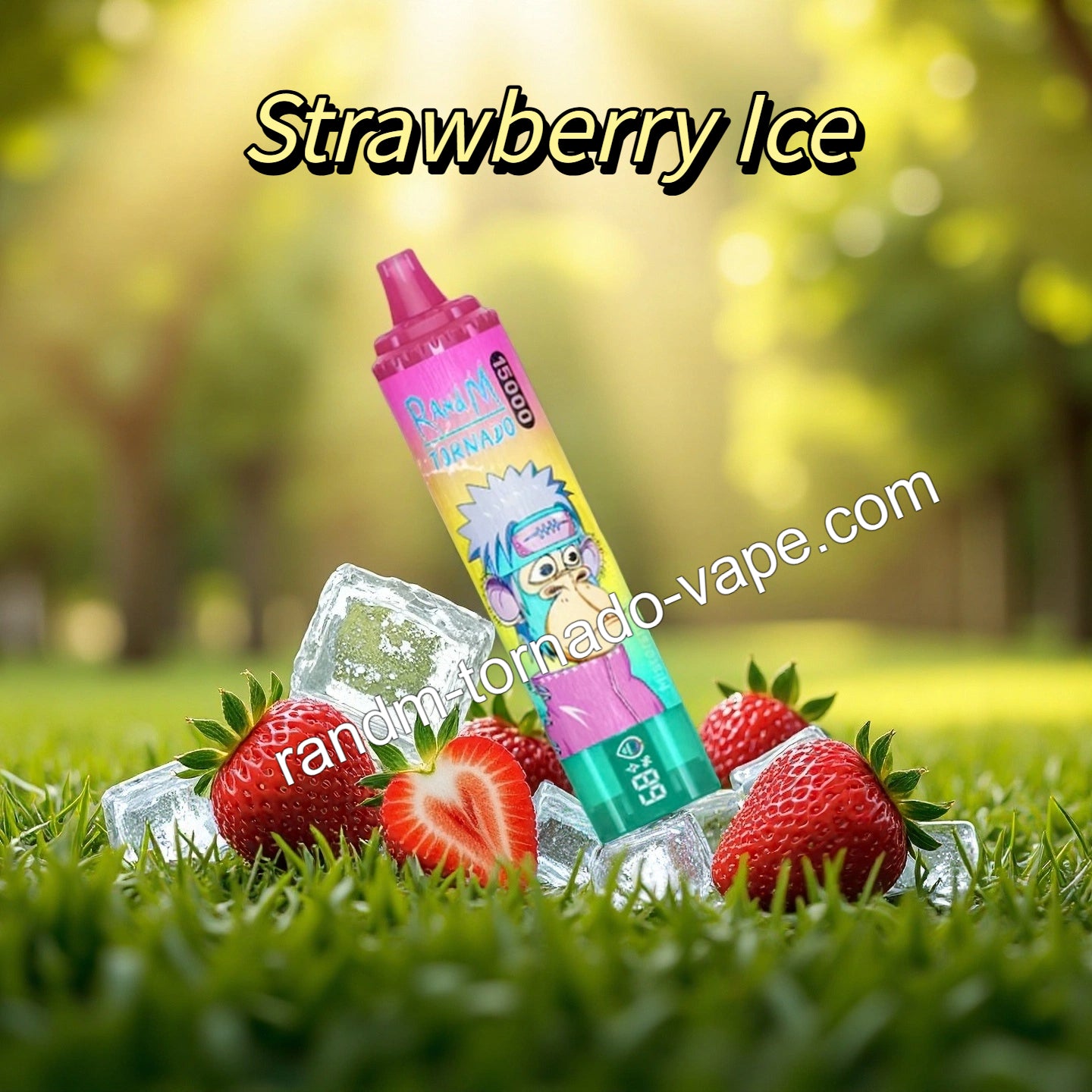 RandM Tornado 15000 Puffs Strawberry Ice Randmtornadovape RandM Tornado 15000 Puffs Strawberry Ice Randmtornadovape