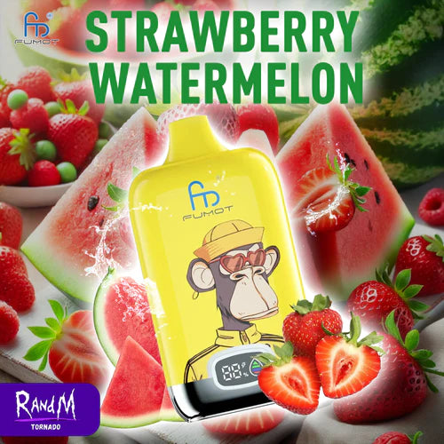 RandM Vape Digital Box 12000 Strawberry Watermelon