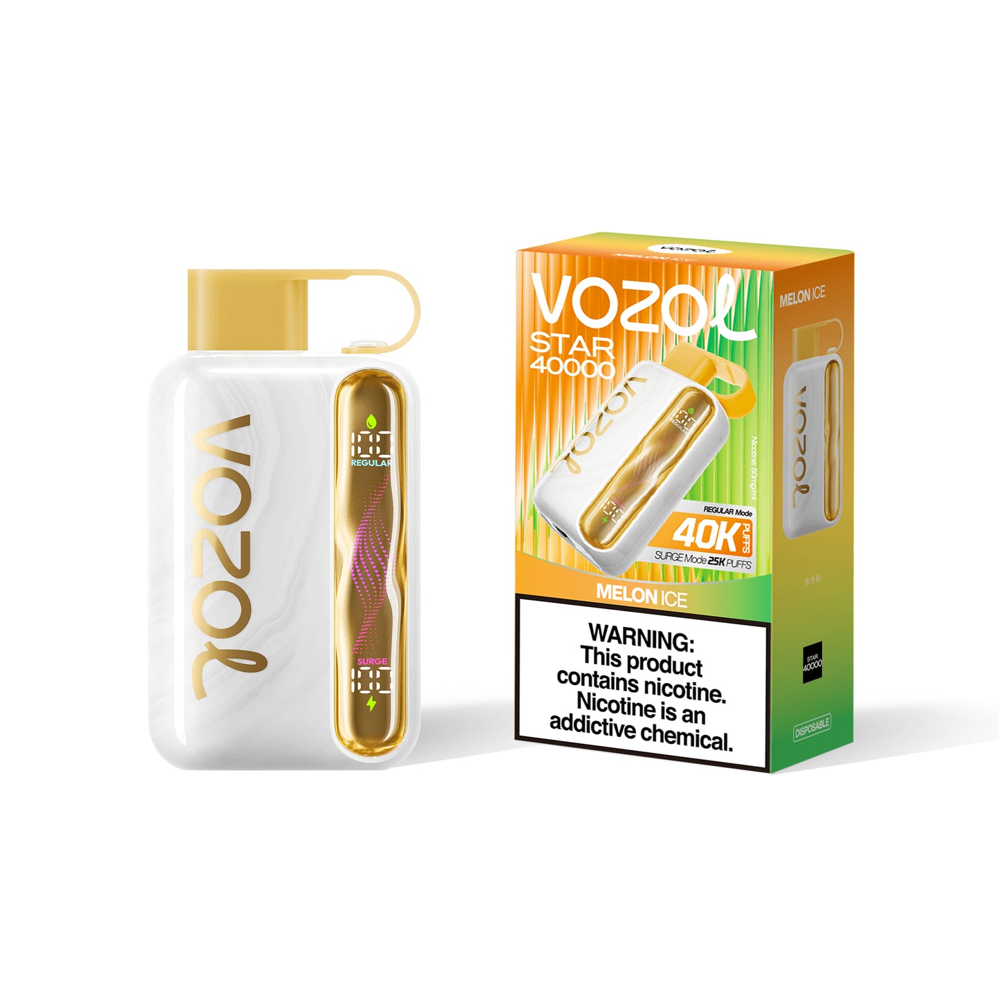Dual Modus Vozol Star 40000 Puffs Melon Ice