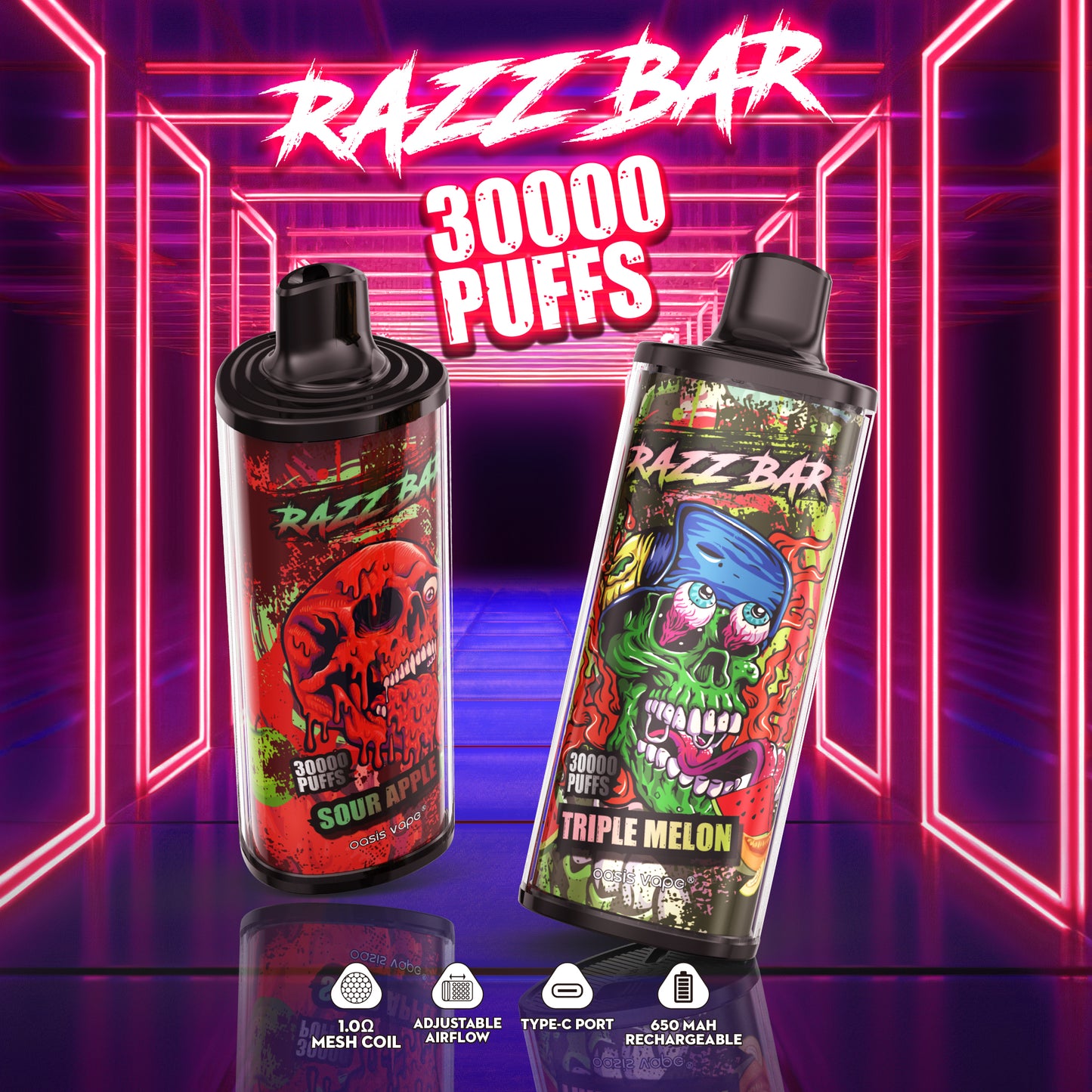 Razz Bar 30000 Vape 30K Züge Disposable Vape