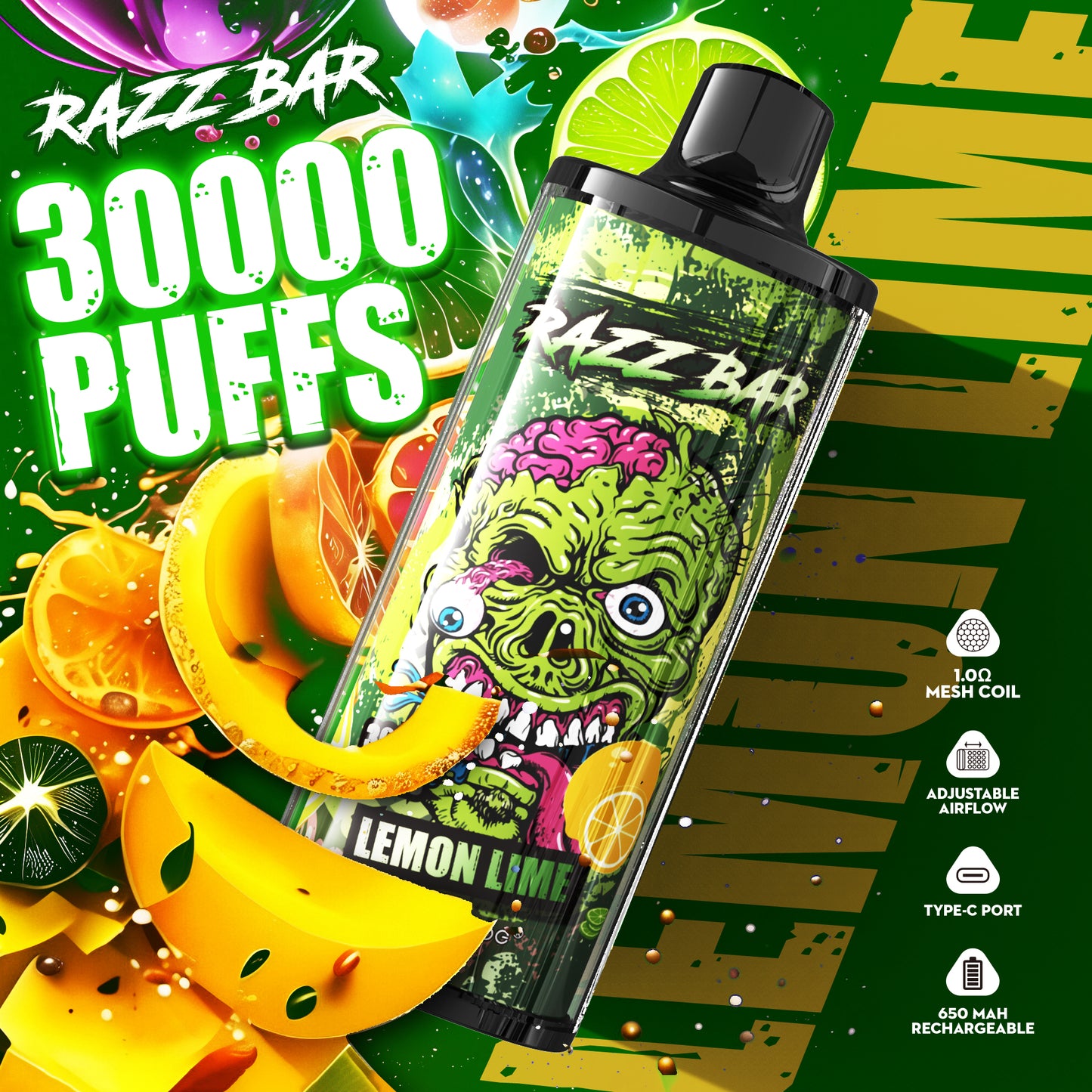 Razz Bar 30000 Vape 30K Züge Disposable Vape