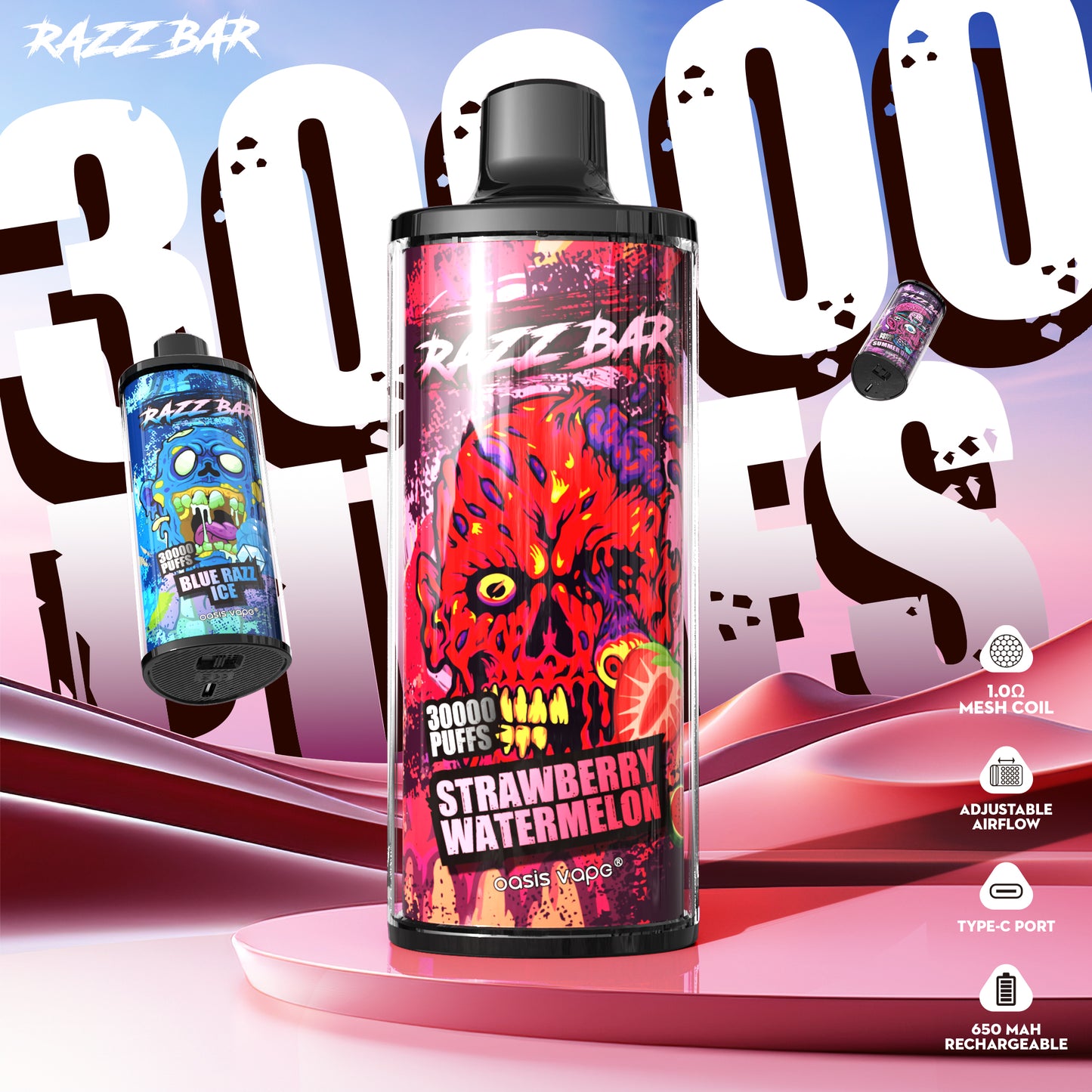 Razz Bar 30000 Vape 30K Züge Disposable Vape