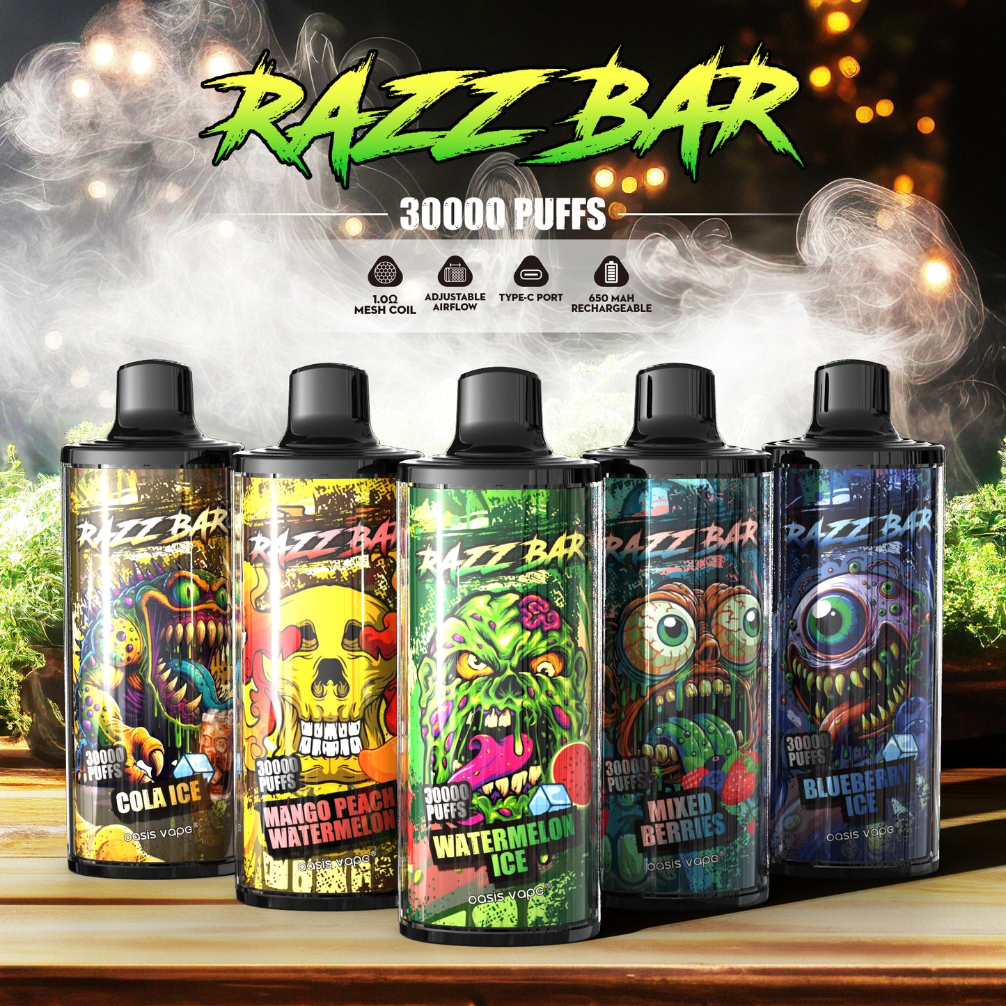 Razz Bar 30000 Vape 30K Züge Disposable Vape