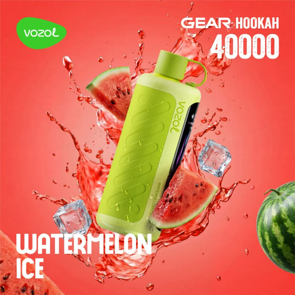 Vozol Vape Gear Hookah 40K Züge Watermelon Ice