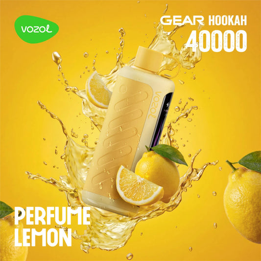 40K Züge Perfume Lemon Vozol Gear Hookah Vape