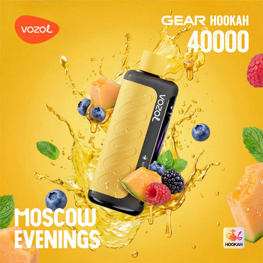 Vozol Gear Hookah 40K Puffs Moscow Evenings