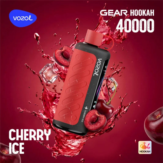 Cherry Ice Aromen Vozol Gear Hookah 40K