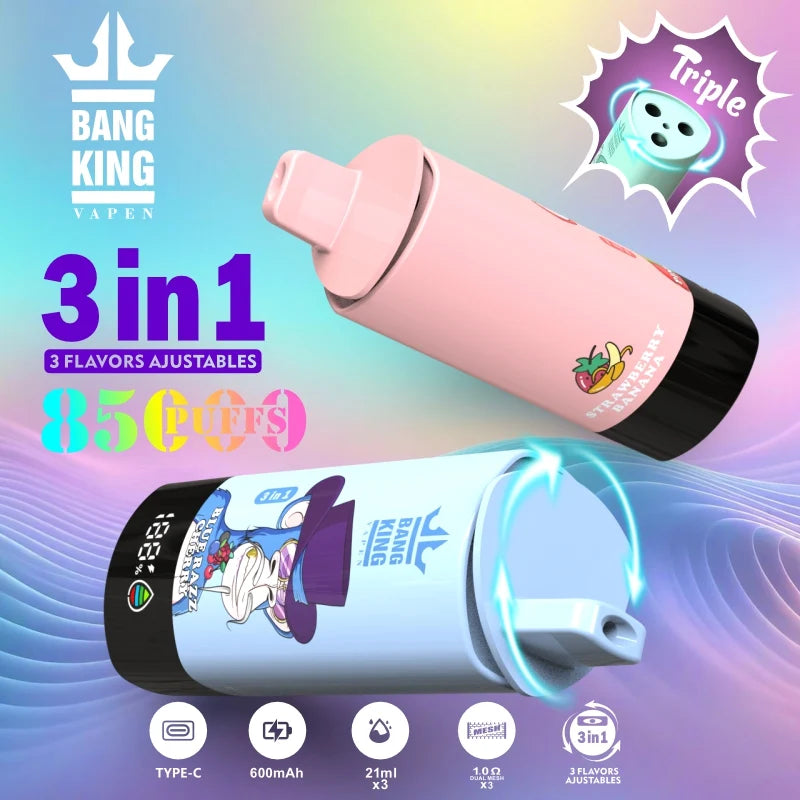 Bang King 85000 Triple 3-in-1 Geschmack