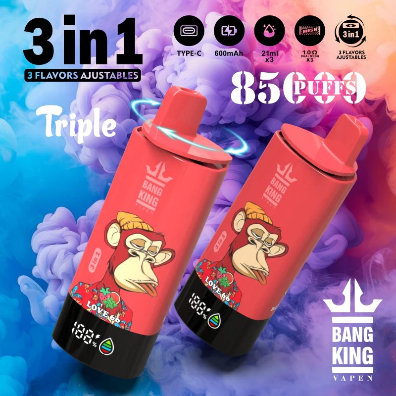 Bang King 85000 Triple 3-in-1 Geschmack