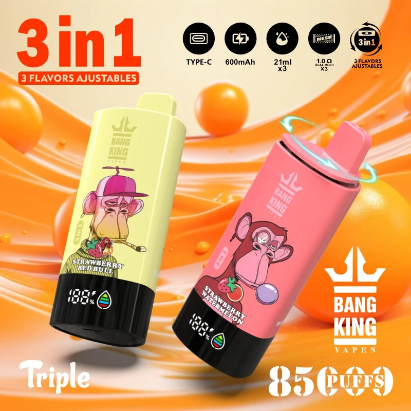 Bang King 85000 Triple 3-in-1 Geschmack
